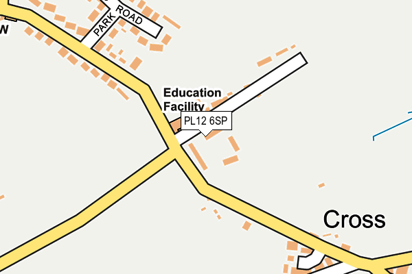 PL12 6SP map - OS OpenMap – Local (Ordnance Survey)