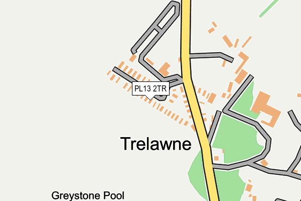 PL13 2TR map - OS OpenMap – Local (Ordnance Survey)