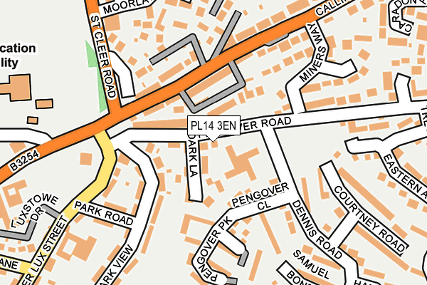 PL14 3EN map - OS OpenMap – Local (Ordnance Survey)