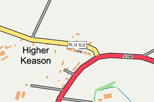 PL14 3LQ map - OS OpenMap – Local (Ordnance Survey)