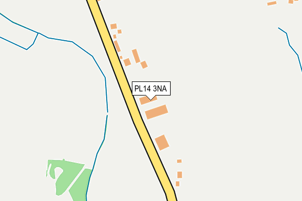 PL14 3NA map - OS OpenMap – Local (Ordnance Survey)