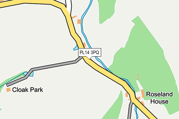 PL14 3PQ map - OS OpenMap – Local (Ordnance Survey)