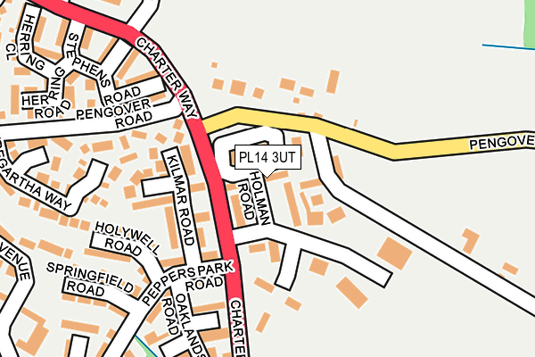 Map of TRETRAINING LTD at local scale