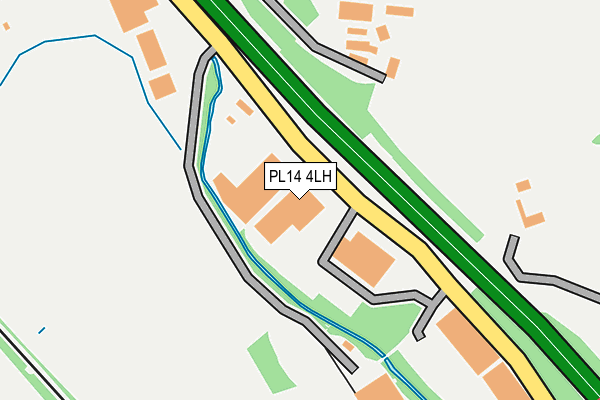 PL14 4LH map - OS OpenMap – Local (Ordnance Survey)