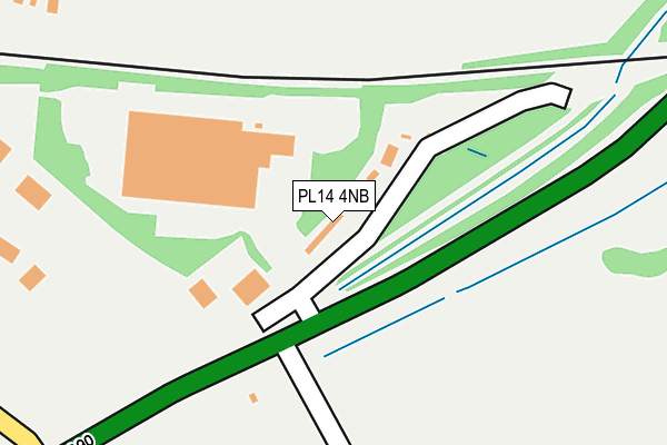 PL14 4NB map - OS OpenMap – Local (Ordnance Survey)