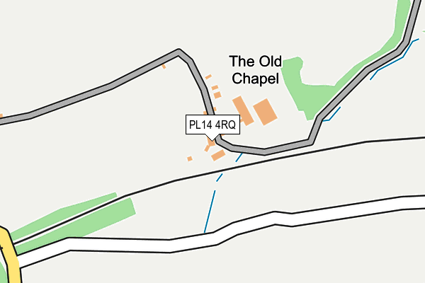 PL14 4RQ map - OS OpenMap – Local (Ordnance Survey)