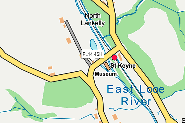 PL14 4SH map - OS OpenMap – Local (Ordnance Survey)