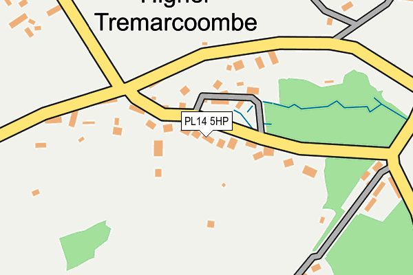 PL14 5HP map - OS OpenMap – Local (Ordnance Survey)