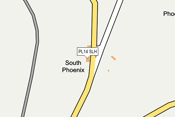 PL14 5LH map - OS OpenMap – Local (Ordnance Survey)