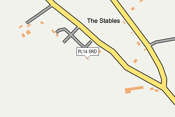 PL14 5RD map - OS OpenMap – Local (Ordnance Survey)