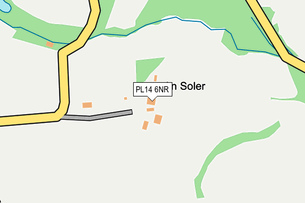 PL14 6NR map - OS OpenMap – Local (Ordnance Survey)