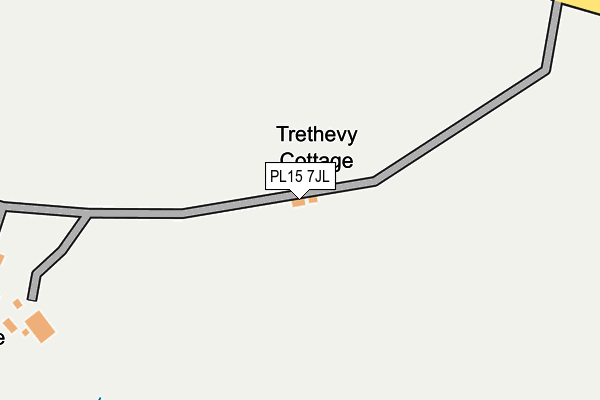 PL15 7JL map - OS OpenMap – Local (Ordnance Survey)