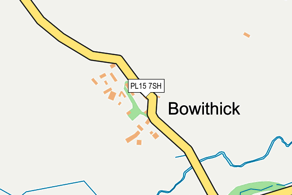 PL15 7SH map - OS OpenMap – Local (Ordnance Survey)