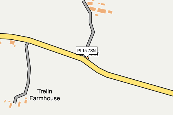 PL15 7SN map - OS OpenMap – Local (Ordnance Survey)