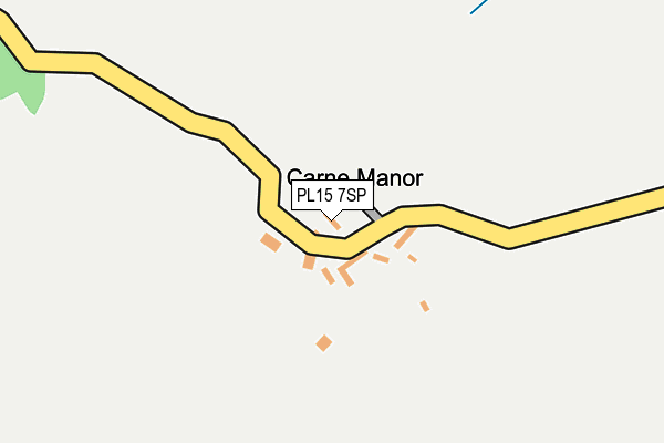 PL15 7SP map - OS OpenMap – Local (Ordnance Survey)