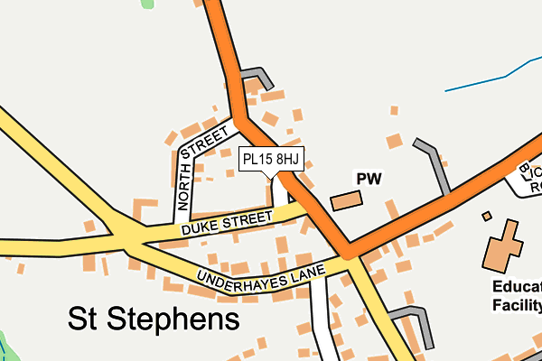 PL15 8HJ map - OS OpenMap – Local (Ordnance Survey)