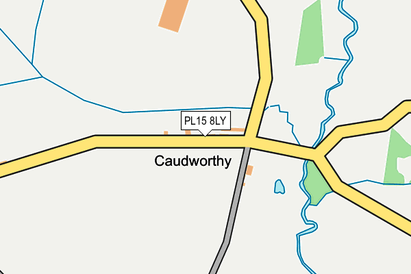 PL15 8LY map - OS OpenMap – Local (Ordnance Survey)