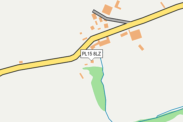 PL15 8LZ map - OS OpenMap – Local (Ordnance Survey)