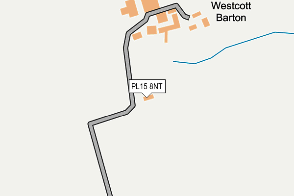 PL15 8NT map - OS OpenMap – Local (Ordnance Survey)