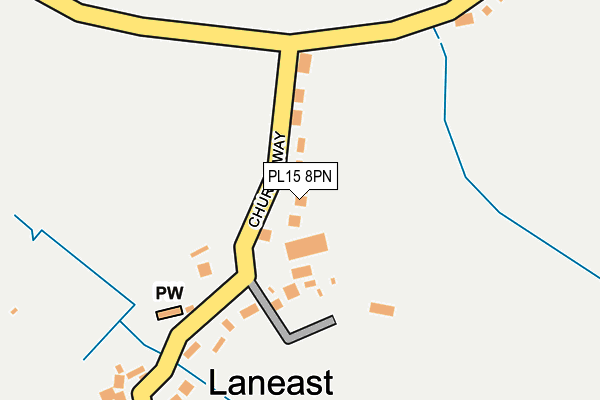 PL15 8PN map - OS OpenMap – Local (Ordnance Survey)