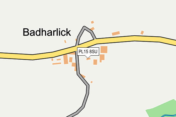 PL15 8SU map - OS OpenMap – Local (Ordnance Survey)