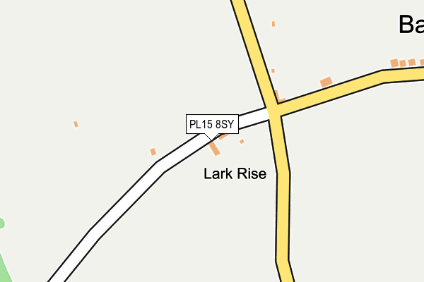 PL15 8SY map - OS OpenMap – Local (Ordnance Survey)