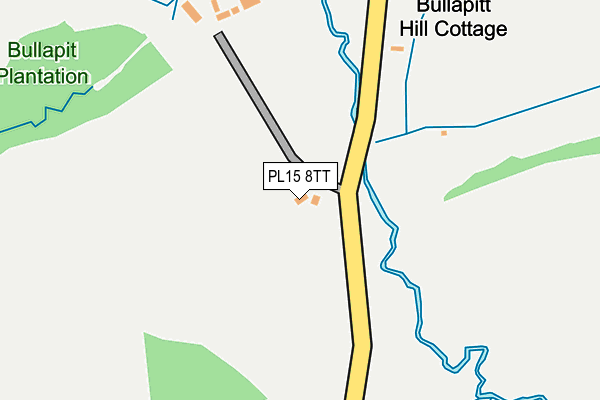 PL15 8TT map - OS OpenMap – Local (Ordnance Survey)