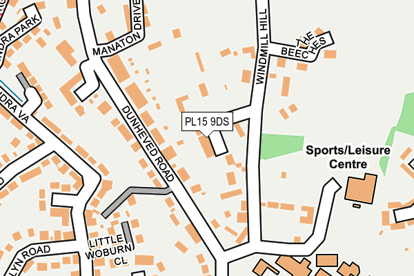 Map of SPORTS METALS LTD at local scale
