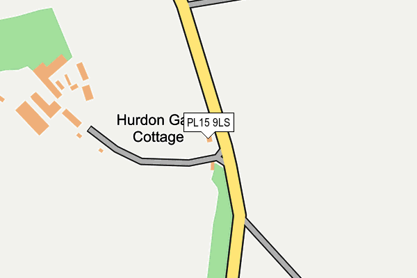 PL15 9LS map - OS OpenMap – Local (Ordnance Survey)