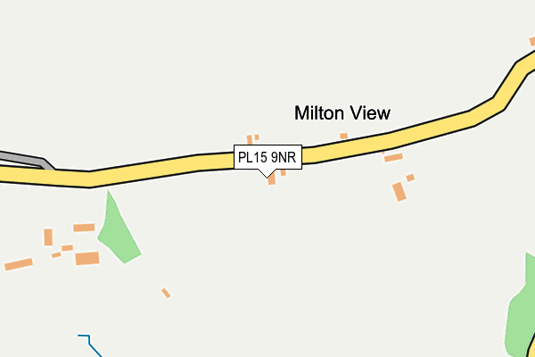 PL15 9NR map - OS OpenMap – Local (Ordnance Survey)