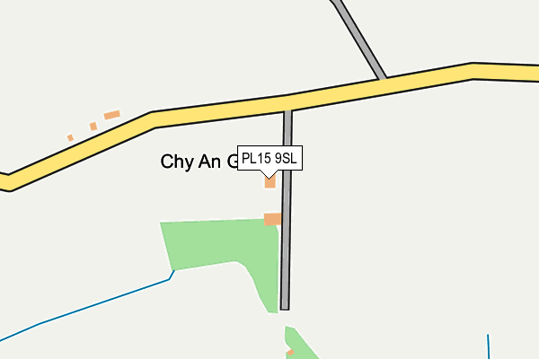 PL15 9SL map - OS OpenMap – Local (Ordnance Survey)