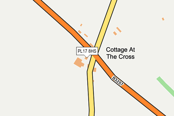 PL17 8HS map - OS OpenMap – Local (Ordnance Survey)