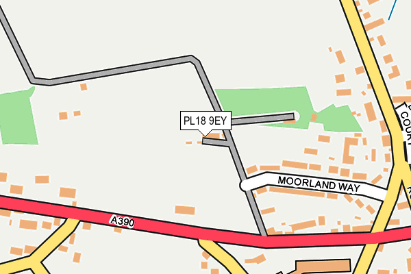 PL18 9EY map - OS OpenMap – Local (Ordnance Survey)