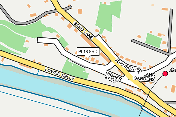 PL18 9RD map - OS OpenMap – Local (Ordnance Survey)