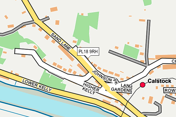 PL18 9RH map - OS OpenMap – Local (Ordnance Survey)