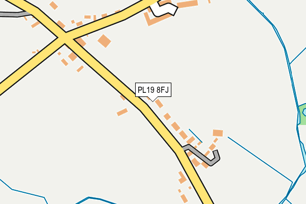 PL19 8FJ map - OS OpenMap – Local (Ordnance Survey)