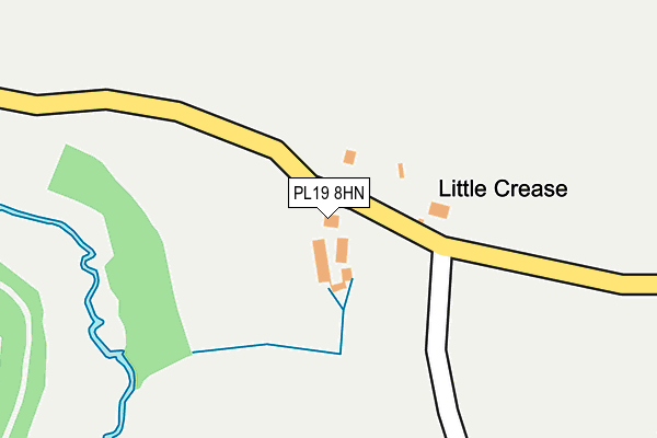 PL19 8HN map - OS OpenMap – Local (Ordnance Survey)