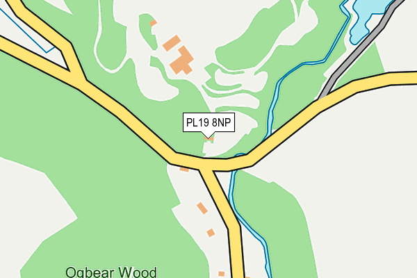 PL19 8NP map - OS OpenMap – Local (Ordnance Survey)