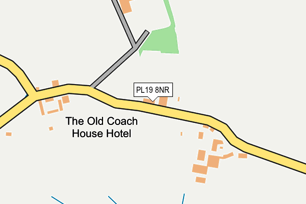 PL19 8NR map - OS OpenMap – Local (Ordnance Survey)