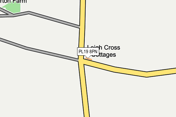 PL19 8PN map - OS OpenMap – Local (Ordnance Survey)