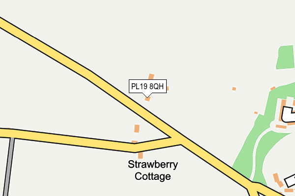PL19 8QH map - OS OpenMap – Local (Ordnance Survey)