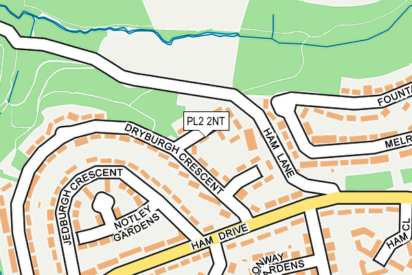 PL2 2NT map - OS OpenMap – Local (Ordnance Survey)