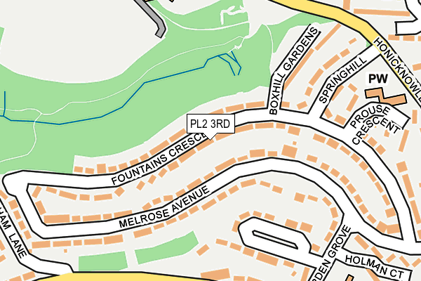 PL2 3RD map - OS OpenMap – Local (Ordnance Survey)