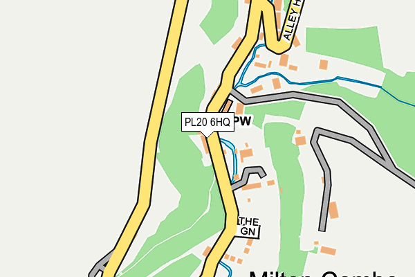 PL20 6HQ map - OS OpenMap – Local (Ordnance Survey)