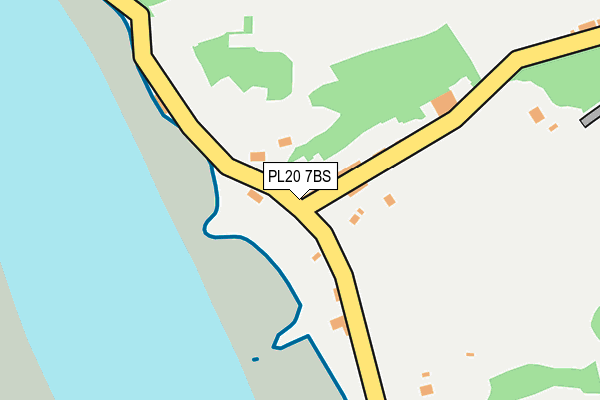 PL20 7BS map - OS OpenMap – Local (Ordnance Survey)