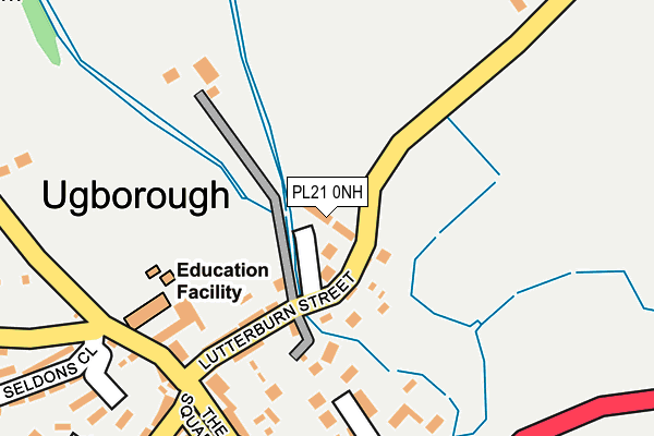 PL21 0NH map - OS OpenMap – Local (Ordnance Survey)