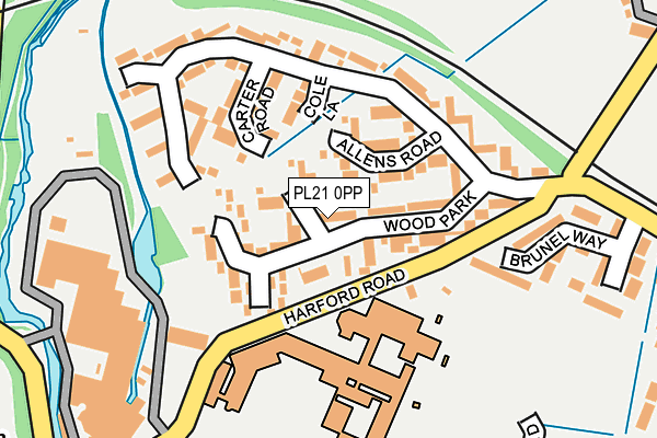 Map of ST JUST PROPERTY LTD at local scale