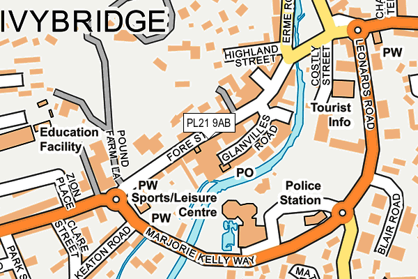 Map of IVYBRIDGE ALI BABA LTD at local scale