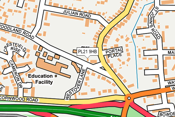 Map of ARDRON PROPERTY LIMITED at local scale