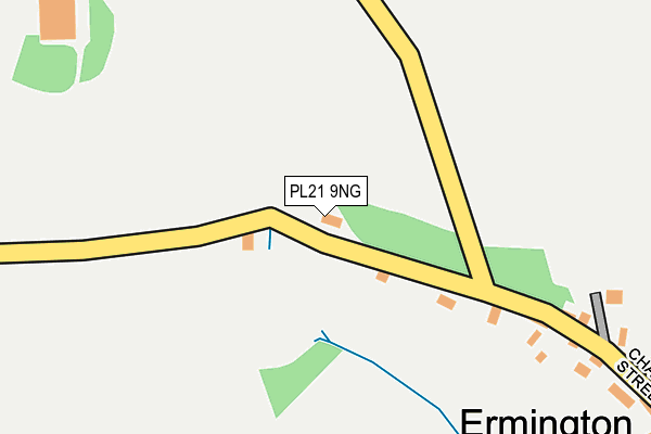 PL21 9NG map - OS OpenMap – Local (Ordnance Survey)